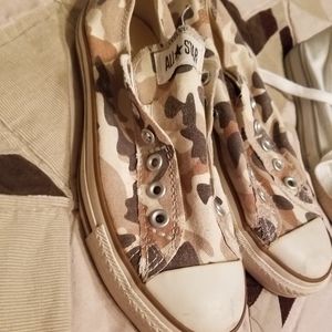 Brown Camoflauge All Star Converse